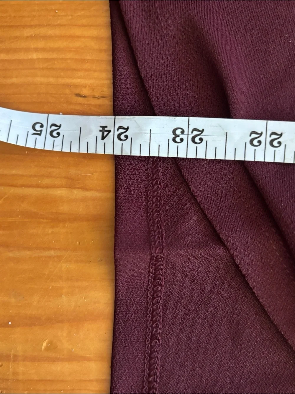 NWT Nine West Burgundy Twist Front Puff Sleeve Top Medium